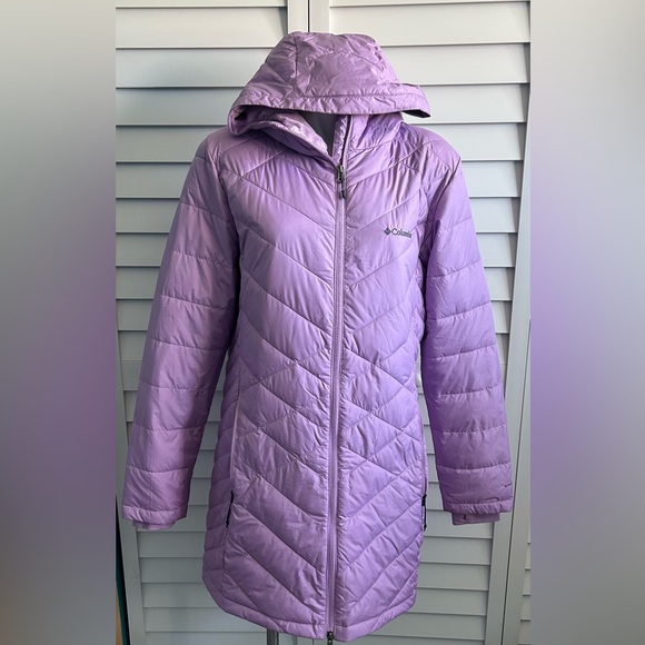 Columbia | Heavenly long quilted hooded jacket with omniheat - Picture 9 of 16